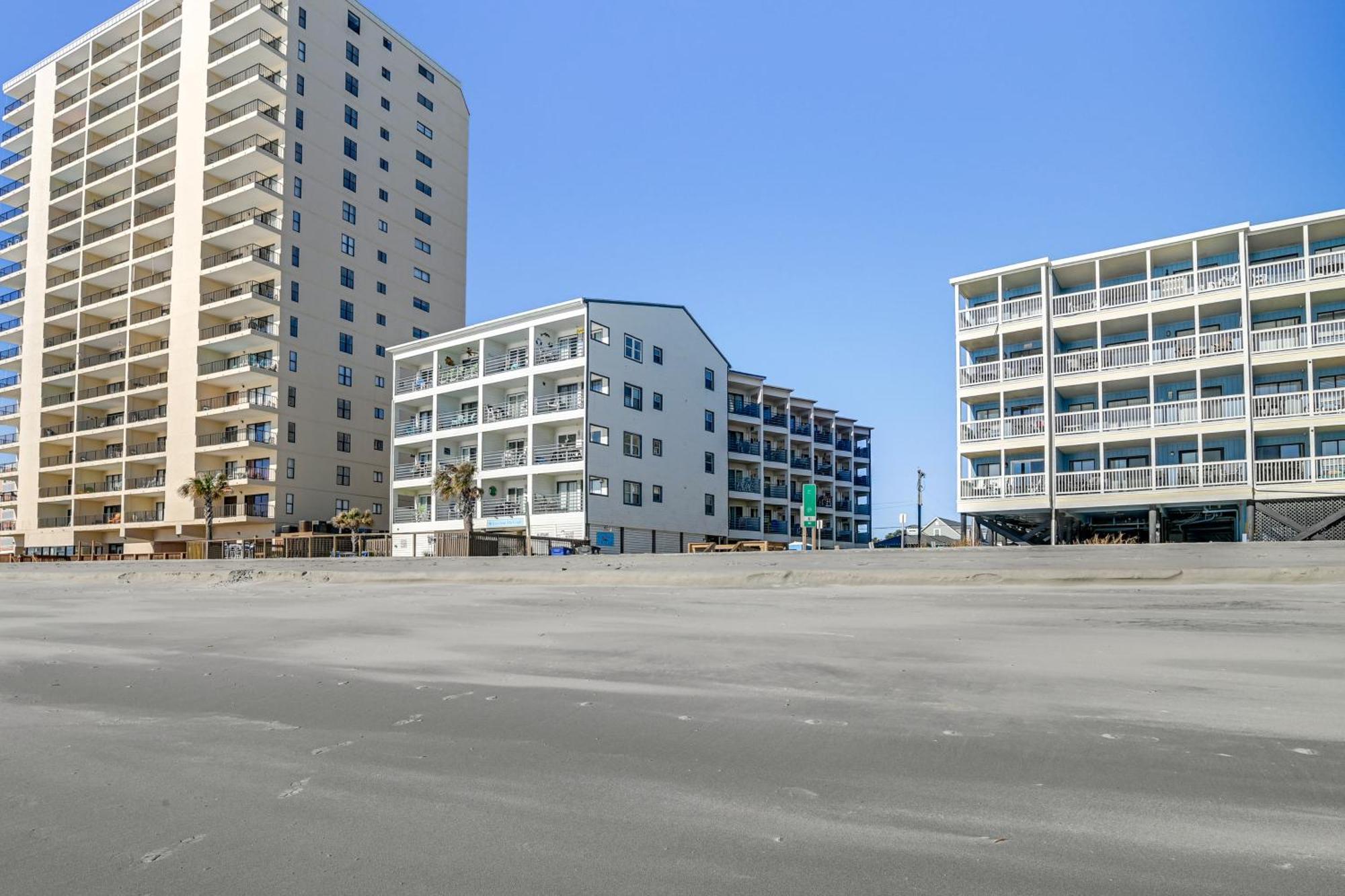 Cozy Beachfront Condo With Wifi, Views And Pool Access Μιρτλ Μπιτς Εξωτερικό φωτογραφία