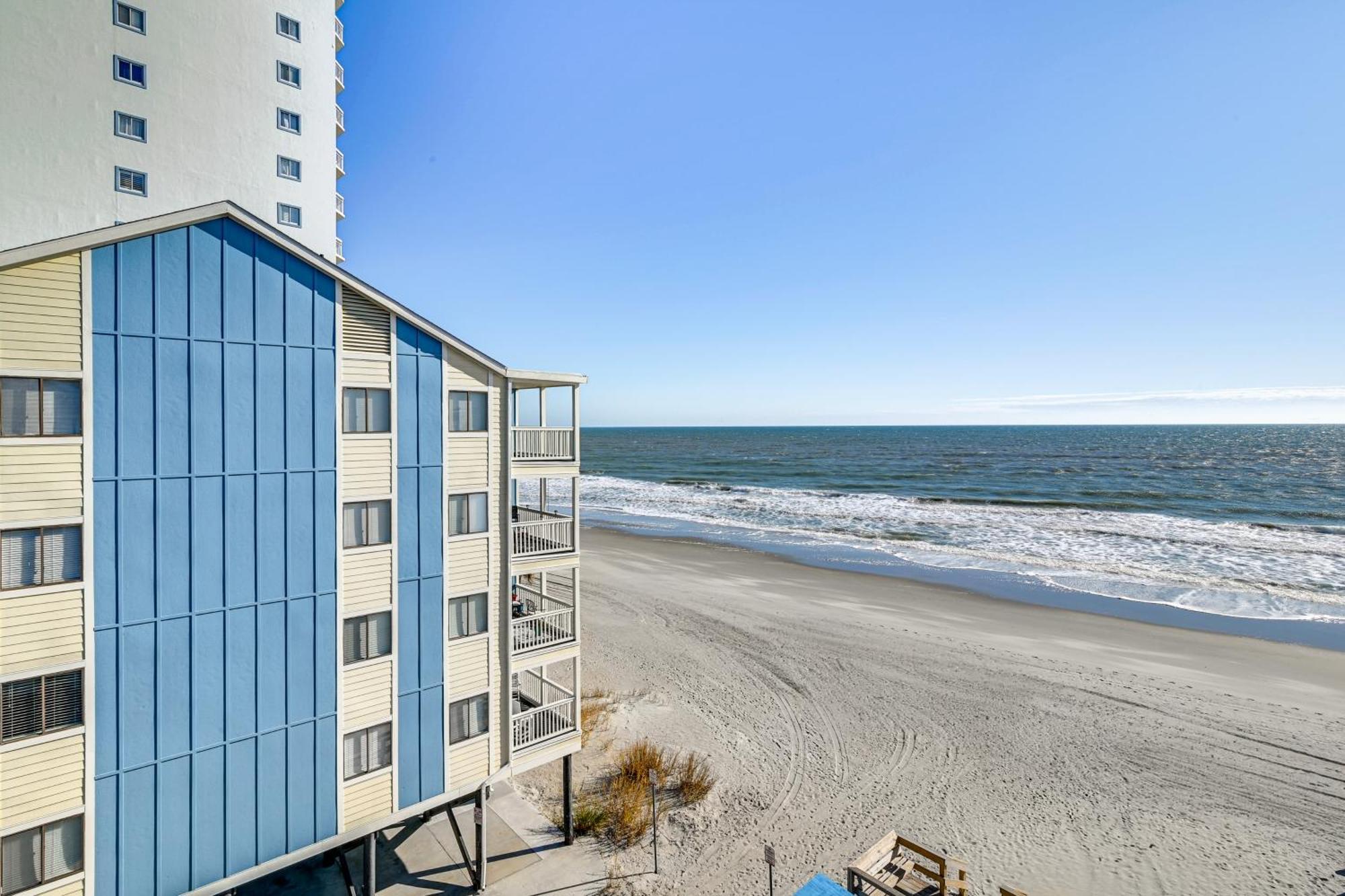 Cozy Beachfront Condo With Wifi, Views And Pool Access Μιρτλ Μπιτς Εξωτερικό φωτογραφία