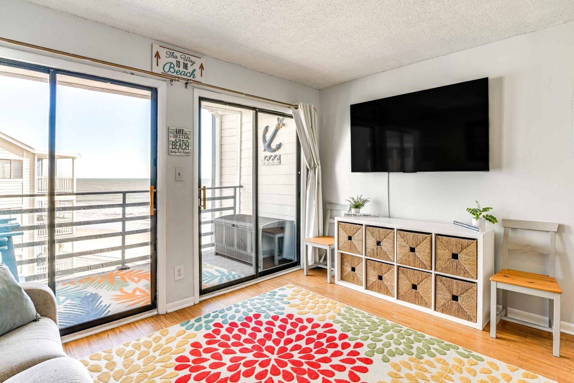 Cozy Beachfront Condo With Wifi, Views And Pool Access Μιρτλ Μπιτς Εξωτερικό φωτογραφία